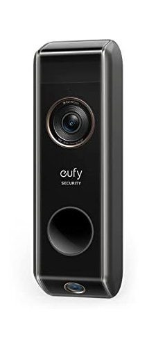 Timbre Eufy Video Doorbell Camara Dual 2k Hd -negro