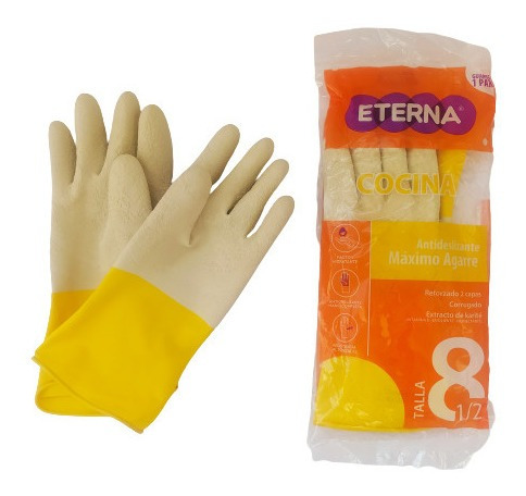 Guantes Antideslizante De Maximo Agarre Talla 8 1/2 Y 9