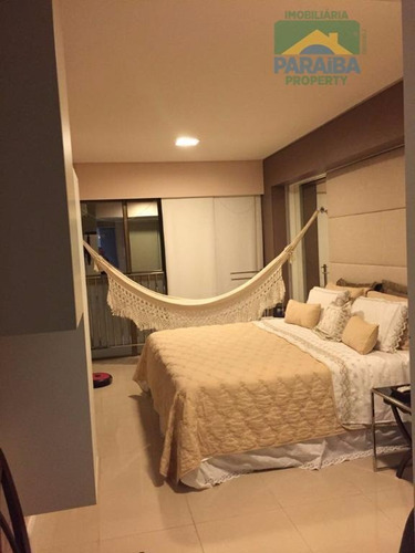 Imagem 13 de 15 de Apartamento À Venda - Praia De Cabo Branco - João Pessoa - Pb - Ap1092