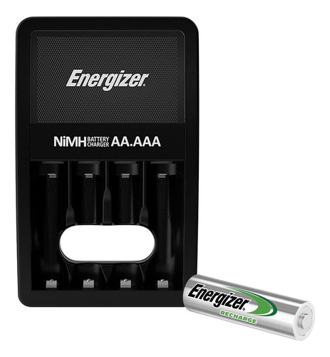 Cargador De Pila Energizer Maxi Chvcm4 - 110v/220v Aaa