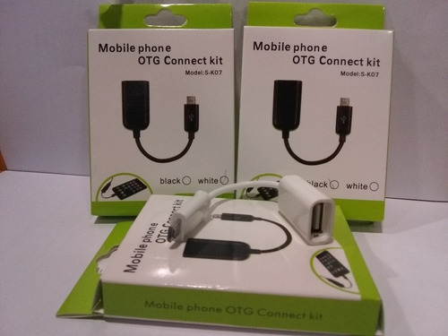 Cable Adaptador Otg Micro Usb Macho A Usb Hembra Nuevo T/f
