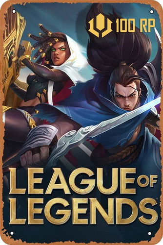 League Of Legends Riot Points 100 Rp - Riot Key
