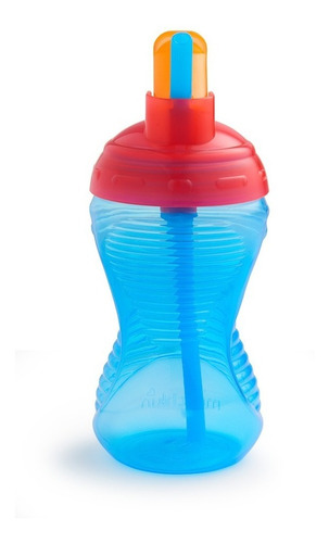 Imagen 3 de 3 de Vaso Entrenador Munchkin Pitillo Retráctil 10 Oz Azul