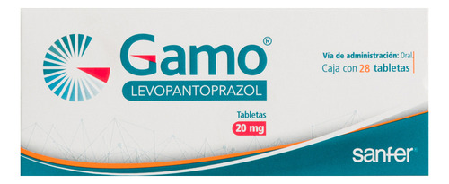 Gamo Tabletas 20 Mg, 28 Tabletas