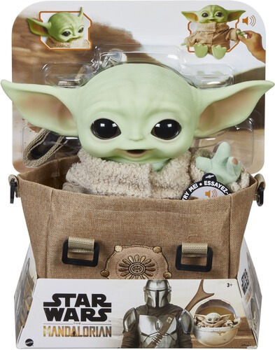 Star Wars Mandalorian Baby Yoda Peluche  Sonido 2.0 Mattel 