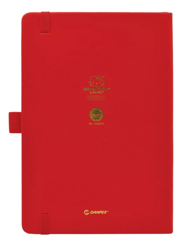 Libreta De Notas Premium Hello Kitty 50 Aniversario Color Rojo