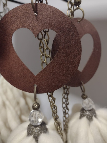 Imagen 9 de 10 de Set X4 Borlas Xxl Decorativa Premium Lujo