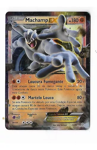 Lata - Pokémon Lutador - Machamp Ex - Lacrado