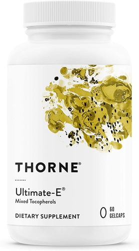Thorne Research Ultima E Vitamina E Tocopherol 1000mg X 60 C