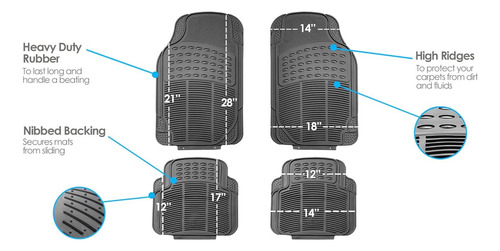 Tapetes 4 Pzs Rayas Jac Frision T8 2024