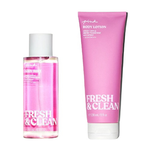 Fresh And Clean Body Mist Y Crema Victoria's Secret Nuevo