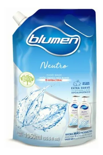 comprar BLUMEN Jabón Líquido Para Manos Pouch Neutro 1050ml