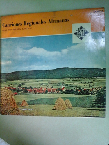 Vinilo 3833 - Canciones Regionales Alemanas - Telefunken 