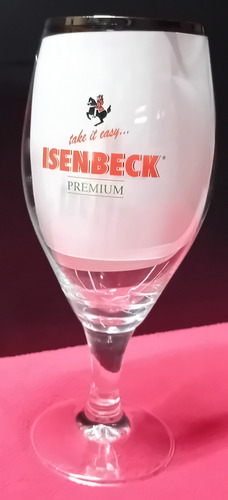 Copa Copón Cerveza Isenbeck Premium Take It Easy Alemana