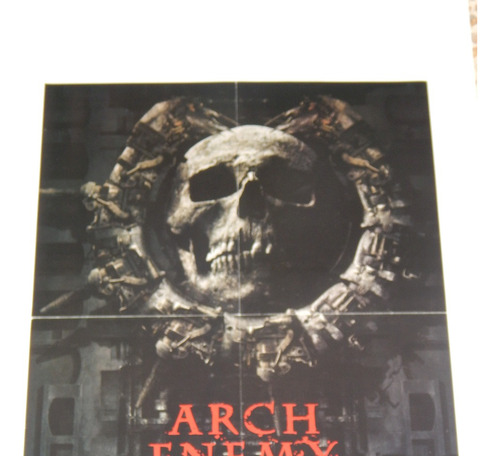 Arch Enemy Poster Original Importado Grave Dist1