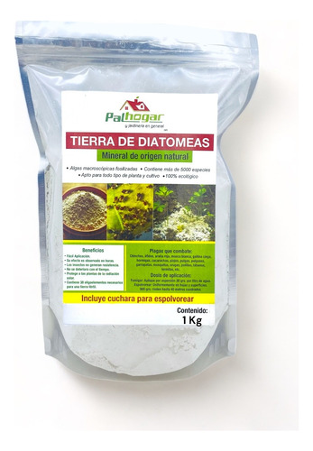 1kg Polvo De Diatomeas Insecticida Tierra Diatomeas Chinches