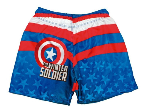 Short Para Niños Capitán América