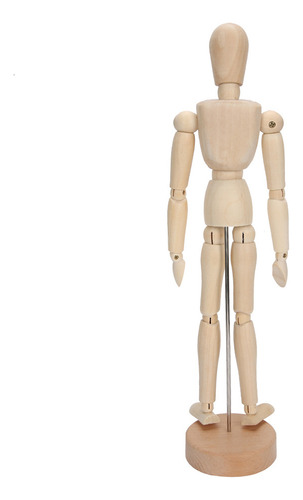 Modelo De Figura Humana De Madera, Muñeco, Extremidades Móvi