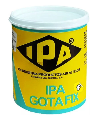 Gota Fix (cuartico De Galón) Tapa Goteras Y Grietas Ipa