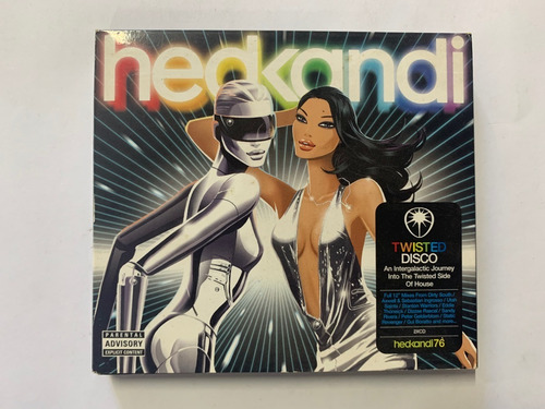 Hed Kandi: Twisted Disco - 76/2008 (cd/duplo/importado) (Usado)