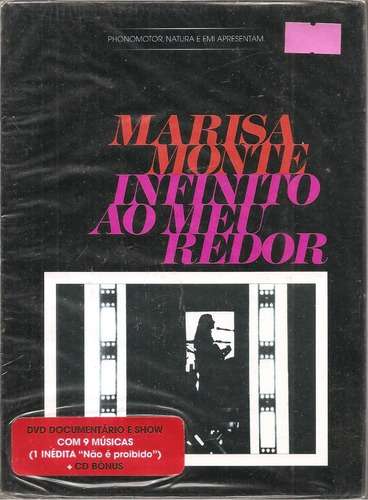 (dvd + Cd)  Marisa Monte - Infinito Ao Meu Redor