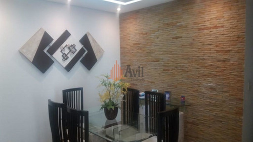 Imagem 3 de 14 de Apartamento Com 3 Dormitórios À Venda, 88 M² Por R$ 640.000,00 - Anália Franco - São Paulo/sp - Av1681
