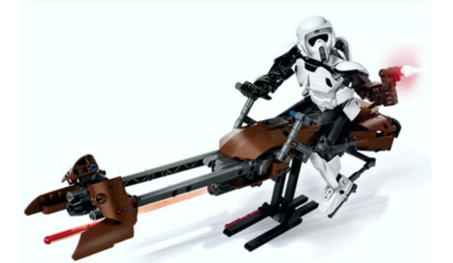 Scutter Biker Armarble Star Wars Starwars Dia Del Niño