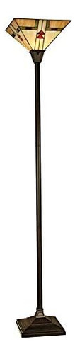 Dale Tiffany Tr11061 Arrowhead Mission Torchiere, 13 X 13
