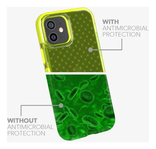Funda Tech21 Evo Check Para iPhone 12 Pro Max, Amarilla Lumi
