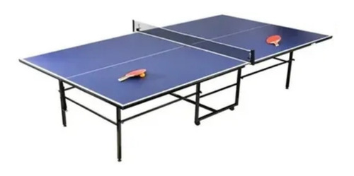 Imagen 4 de 10 de Mesa Profesional De Ping Pong Plegable + Paletas