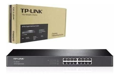 Switch Tp-link Tl-sf1016 Rackeable 16 Puertos Plug & Play