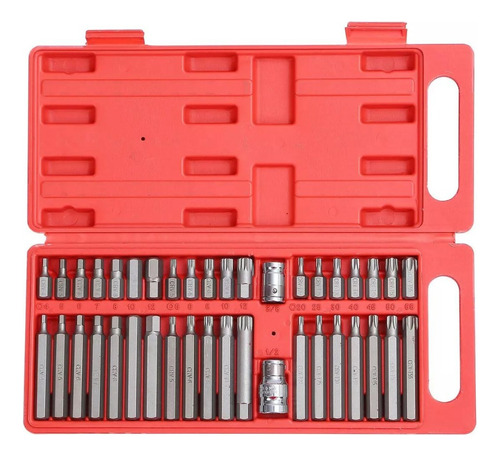 Juego Puntas Torx Allen Multiestria 40p Caja Eurotech 0011