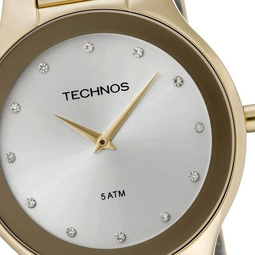 Relógio Feminino Technos Elegance Slim Dourado 1l22en/4k