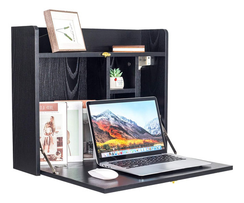 Yusing - Mesa De Pared Multifuncional Plegable Computad...