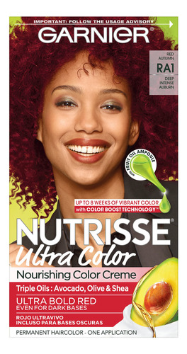Garnier Nutrisse Ultra Color Crema Nutritiva Para El Cabell.