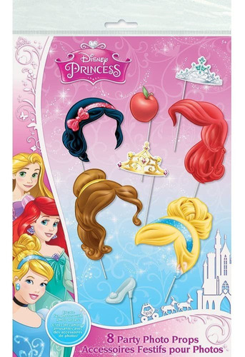 Accesorios Para Cabina De Fotos De Princesas Disney (8 Pieza