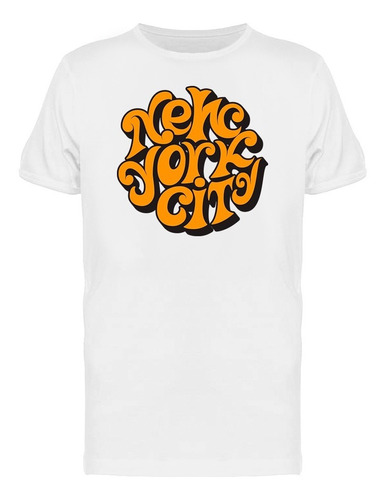 Playera Cool Diseño De New York City Letras Retro