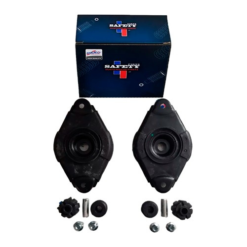 Kit 2 Bases Amortiguador Traser Sentra B15 01-06 Scala 10-13