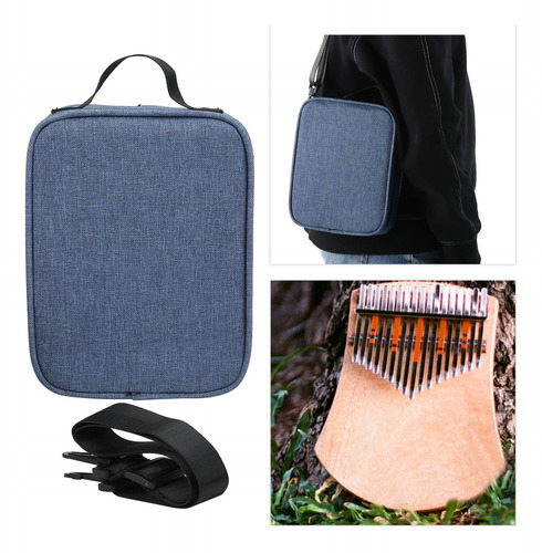 Imagen 9 de 10 de Accesorios Para Instrumentos Musicales Kalimba Case 17 Keys