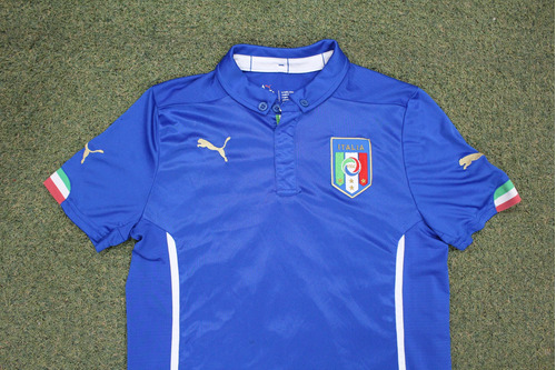 Camiseta Selección De Italia 2014 Talla M Niño 
