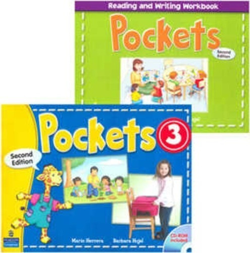 Pockets 3 + Cd + Reading And Writing Workbook, De Mario Herrera. Editorial Addison Wesley Longman/pearson En Inglés