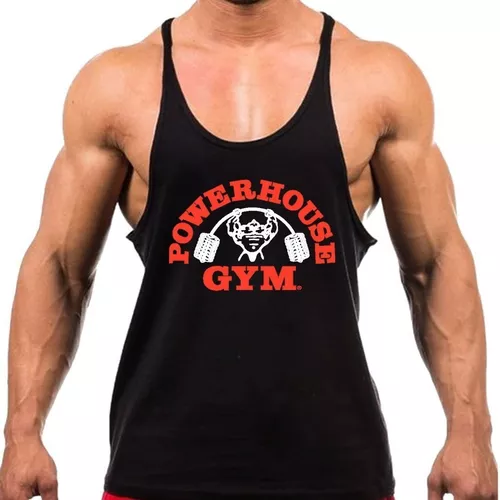 Musculosa Power House Hombre Entrenar