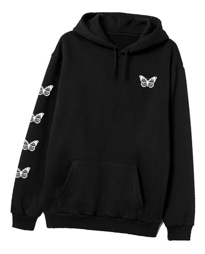 Sudadera Dama Caballero Unisex Mariposas Casual Tendencia