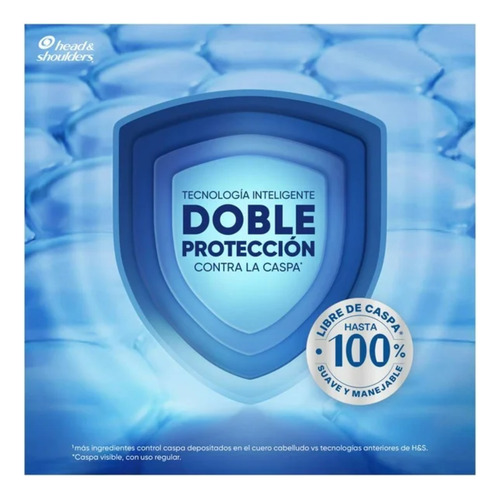 Shampoo Head & Shoulders Control Caspa 1 L - 4 Pzas