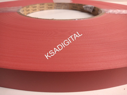 Tapacanto Pvc Rojo 22x0,45 Mm 5 Metros 