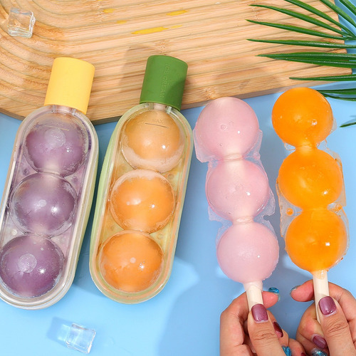 Molde Para Helado Lollipop Ice Ball, Bandeja Para Congelar C