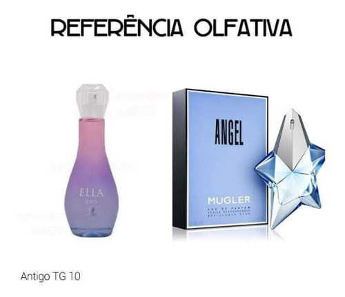 Imagen 2 de 7 de Perfume Ella Juicy- Traduccion Gold Nº10 Angel By Thierry