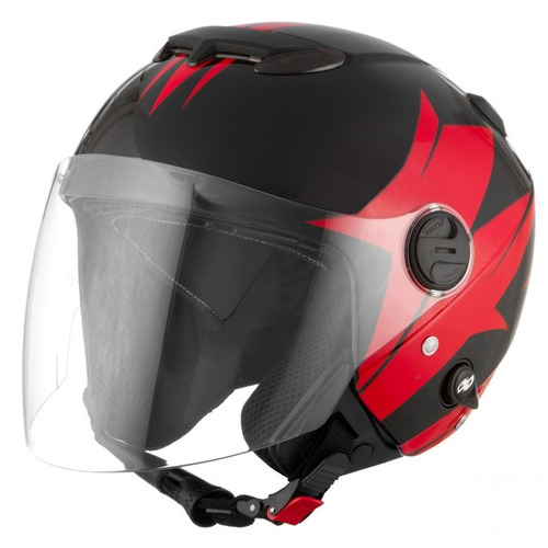 Capacete Aberto Pro Tork New Atomic Vem. Ducati Frete Grátis