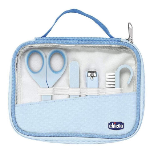 Chicco Kit Para Uñas Happy Hands, Color Azul