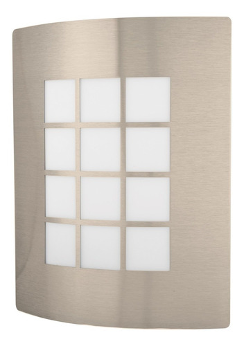 Luminaria De Pared Decorativa Acero Inoxidable Exterior